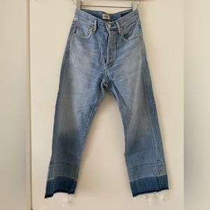 Citizens of Humanity Cora Crop Relaxed Undone Hem 22